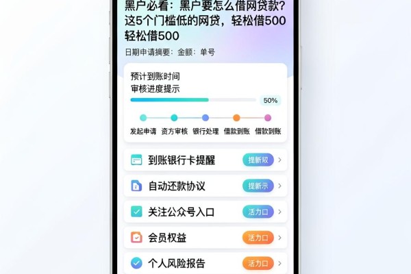 黑户必看:黑户要怎么借网贷款?这5个门槛低的网贷,轻松借500