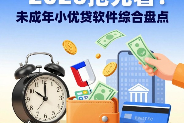 2026抢先看!未成年小额贷款软件综合盘点,这5个无视查的借钱渠道真能应急