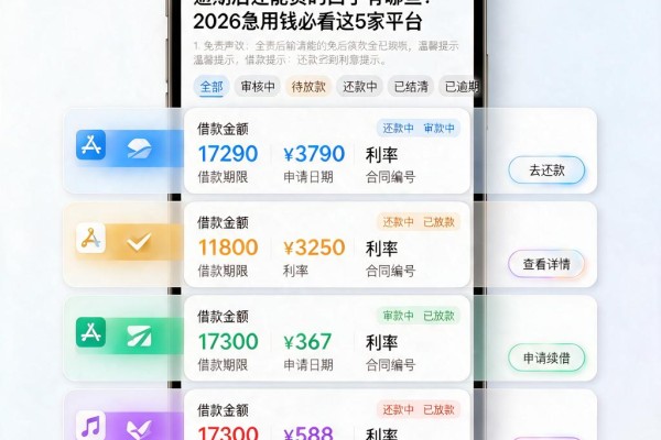 逾期后还能贷的口子有哪些?2026急用钱必看这5家平台
