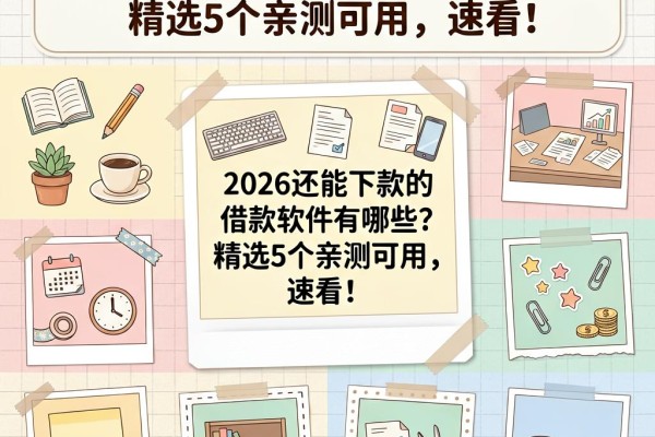 2026还能下款的借款软件有哪些？精选5个亲测可用，速看！