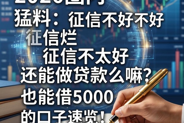 征信黑、征信不好、征信烂、征信不太好还能做贷款么嘛?2026圈内猛料:5个征信不好也能借5000的口子速览!
