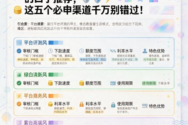 2026黑户征信花了也能下款的口子推荐,这五个必申渠道千万别错过!