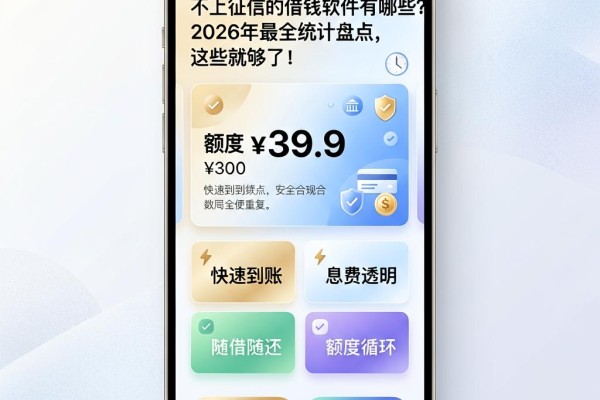 不上征信的借钱软件有哪些？2026年最全统计盘点，这些就够了！