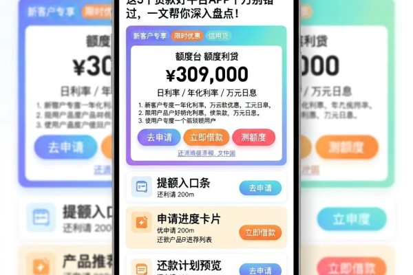 这5个贷款好平台APP千万别错过,一文帮你深入盘点!