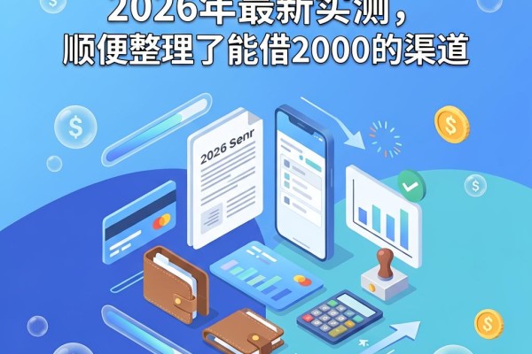 60岁以上贷款的口子2026年最新实测，顺便整理了能借2000的渠道