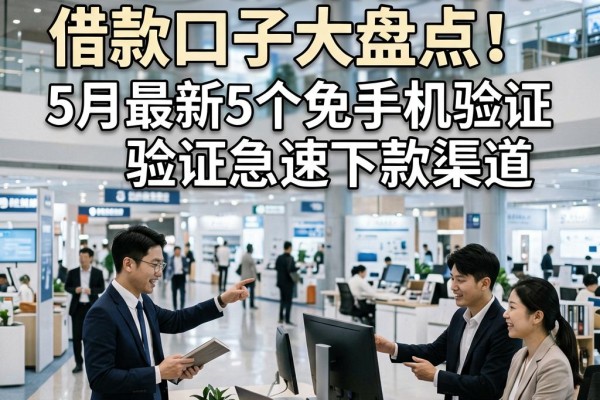 2026纯芝麻信用分借款口子大盘点！5月最新5个免手机验证急速下款渠道
