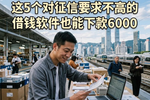 黑户一万元哪里可以借到?这5个对征信要求不高的借钱软件也能下款6000