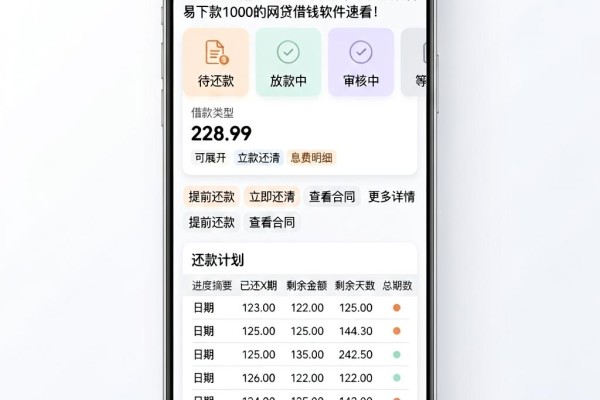 急用钱别错过!2026年这5个审核快、容易下款1000的网贷借钱软件速看
