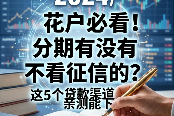 黑户花户必看!分期有没有不看征信的?这5个贷款渠道亲测能下