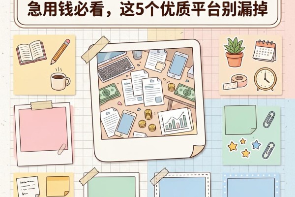 2026年网贷八月新口子实测盘点!急用钱必看,这5个优质平台别漏掉