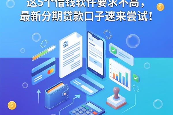 分期一年必试!这5个借钱软件要求不高,最新分期贷款口子速来尝试