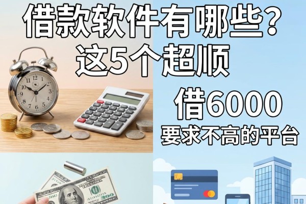 黑户必看！门槛低的借款软件有哪些？这5个超顺，顺便盘点借6000要求不高的平台