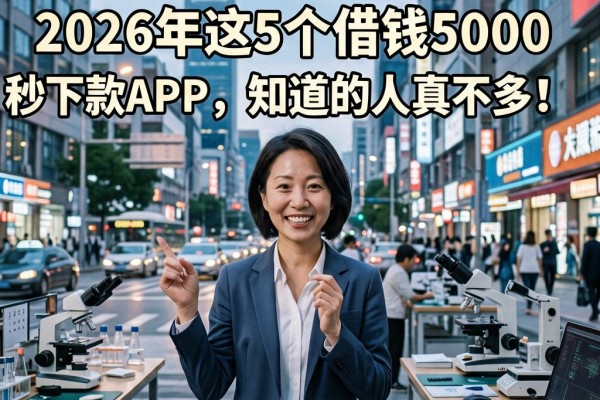 急用钱急用钱急用钱？2026年这5个借钱5000秒下款APP，知道的人真不多！