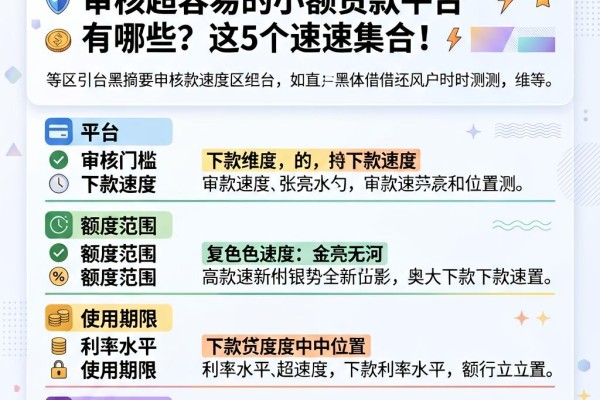 无视黑白户!2026年随借随还、审核超容易的小额贷款平台有哪些?这5个速速集合!