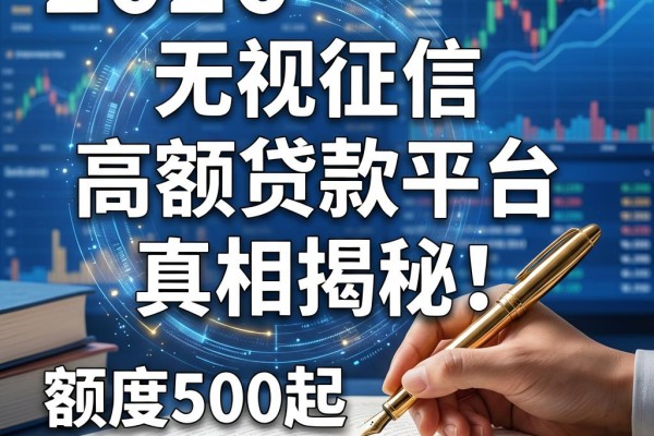 无视征信的高额贷款平台真相揭秘!亲测5个征信宽松、额度500起批的借款口子