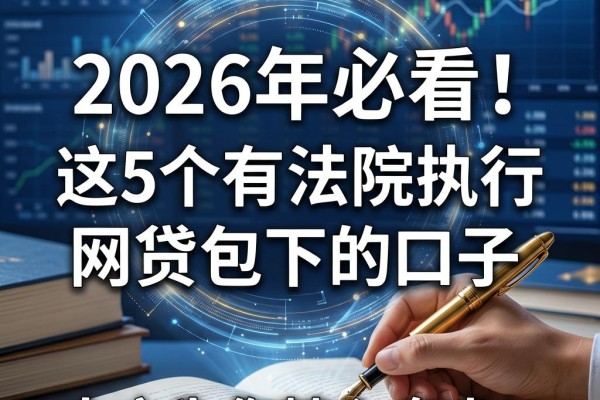 2026年必看!这5个有法院执行网贷包下的口子,本文为您精心盘点!