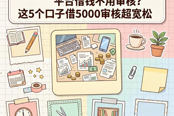2026年必看!征信有逾期哪个平台借钱不用审核?这5个口子借5000审核超宽松
