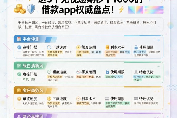 黑户贷款不查征信不看逾期哪里找？这5个无视逾期秒下1000的借款app权威盘点