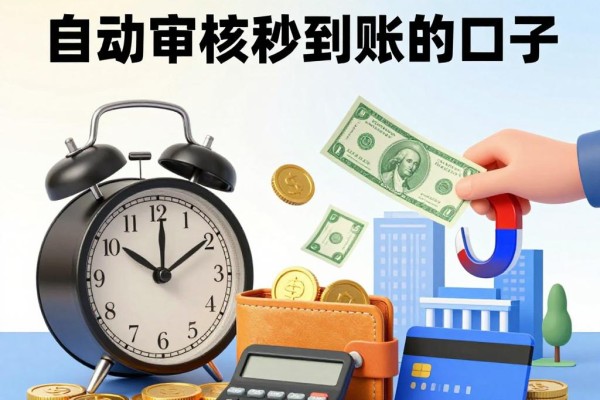 2026必撸!5个资质要求不高的自动审核秒到账的口子,应急秒下款!