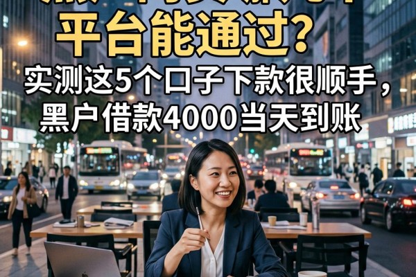 黑户网贷哪几个平台能通过?实测这5个口子下款很顺手,黑户借款4000当天到账