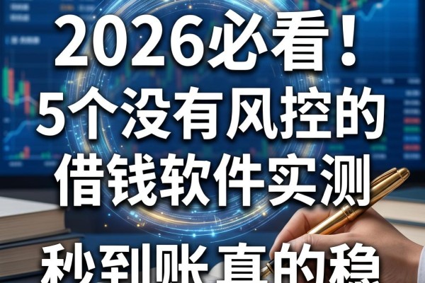 2026必看！5个没有风控的借钱软件实测，秒到账真的稳