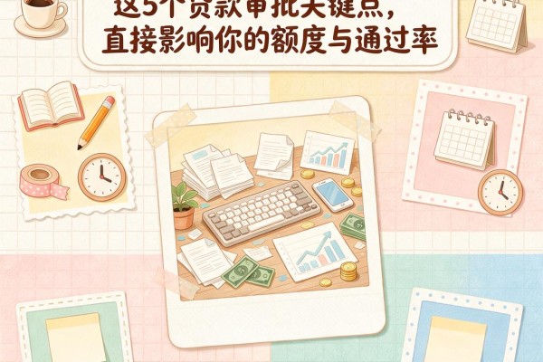 维护好你的个人信用记录!这5个贷款审批关键点,直接影响你的额度与通过率