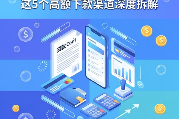 网贷负债高的口子实测盘点！这5个高额下款渠道深度拆解