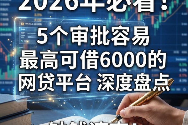 2026年必看！5个审批容易、最高可借6000的网贷平台深度盘点，缺钱速查！