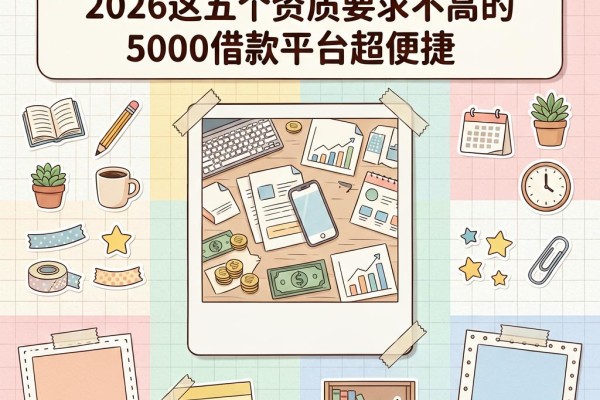 网上能办理小额贷款包下3000,2026这五个资质要求不高的5000借款平台超便捷