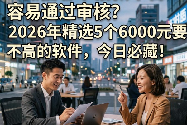微信哪个借款平台容易通过审核？2026年精选5个6000元要求不高的软件，今日必藏！