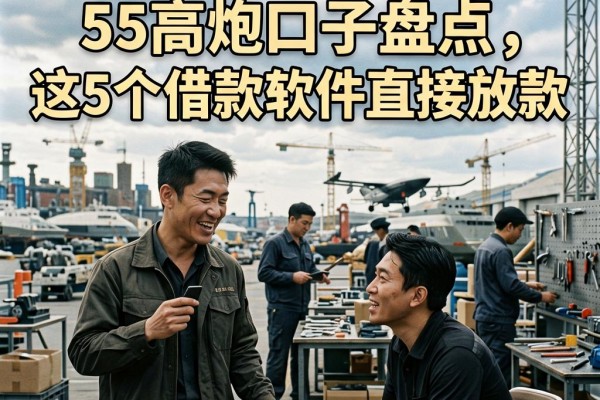 黑户必看！2026最新55高炮口子盘点，这5个借款软件直接放款
