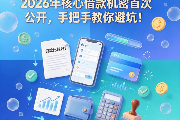 21岁用什么贷款比较好？2026年核心借款机密首次公开，手把手教你避坑！