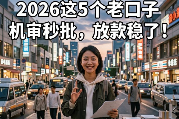 黑户芝麻信用分必看！2026这5个老口子机审秒批，放款稳了！