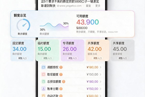 急用钱别慌！2026年微信能借钱的口子有哪些？这5个要求不高的微信贷款5000口子一键速览，靠谱到账快