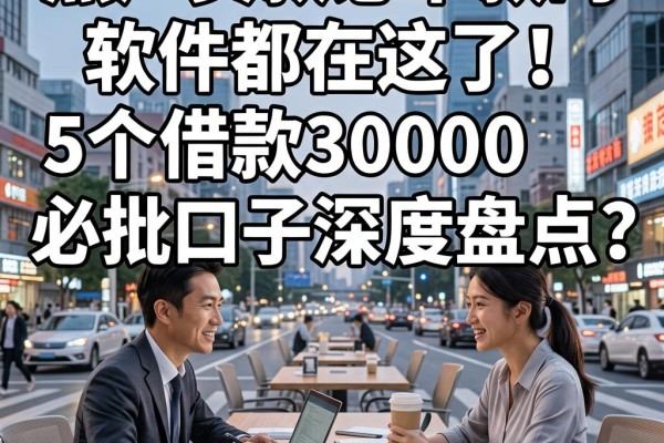 黑户贷款必下款的软件都在这了！5个借款30000必批口子深度盘点