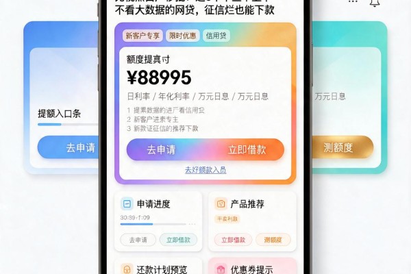 无视黑白户秒批!这5个不查不上不看大数据的网贷,征信烂也能下款