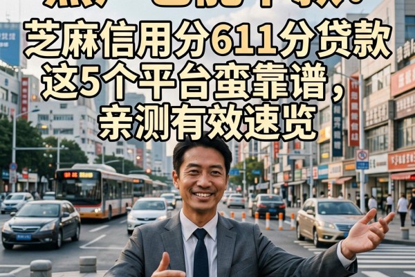 黑户也能下款！芝麻信用分611分贷款这5个平台蛮靠谱，亲测有效速览