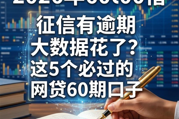 征信有逾期大数据花了?这5个必过的网贷60期口子,2026年6000借钱也能下