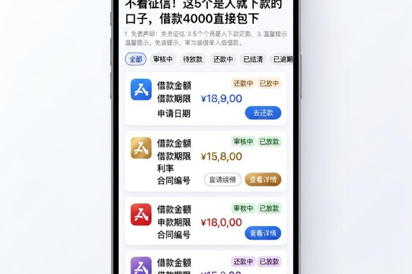 不看征信!这5个是人就下款的口子,借款4000直接包下