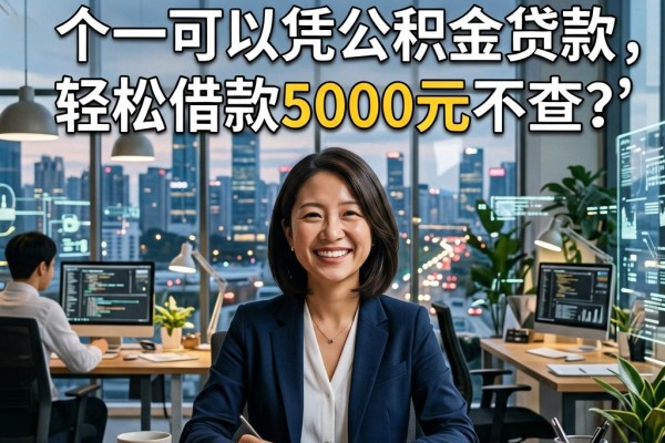 2026最新盘点:这5个可以凭公积金贷款的app,轻松借款5000元不查