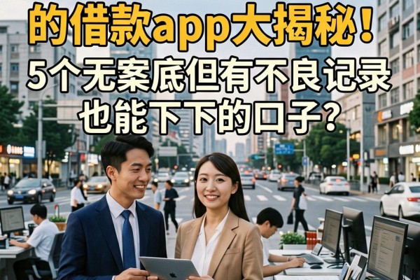 人人5000不查征信的借款app大揭秘！5个无案底但有不良记录也能下的口子