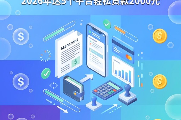 学生可借钱16的借钱秒到账app有哪些？2026年这5个平台轻松贷款2000元