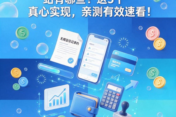 无视征信记录的借款网站有哪些?这5个真心实在,亲测有效速看!