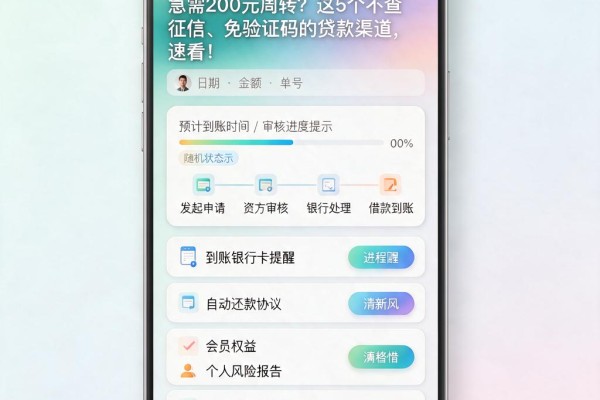 急需200元周转?这5个不查征信、免验证码的贷款渠道,速看!