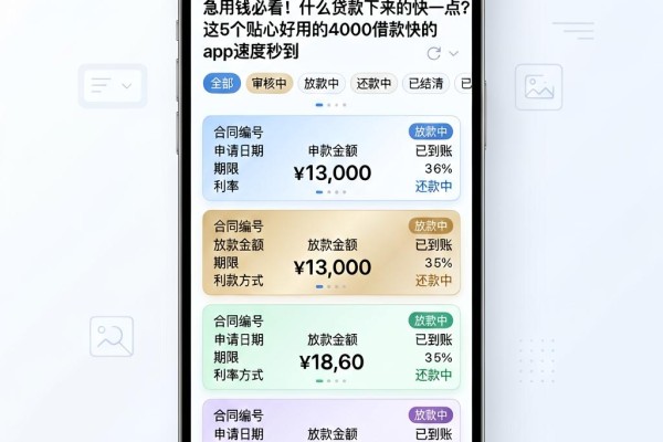 急用钱必看！什么贷款下来的快一点？这5个贴心好用的4000借款快的app速度秒到