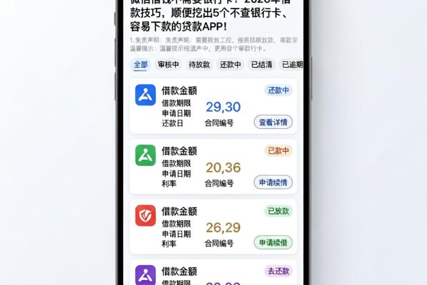 微信借钱不需要银行卡?2026年借款技巧,顺便挖出5个不查银行卡、容易下款的贷款APP!