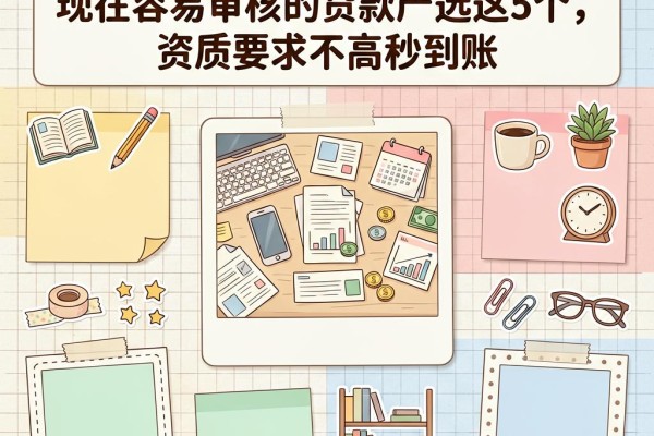 5000元借款门槛低!现在容易审核的贷款严选这5个,资质要求不高秒到账