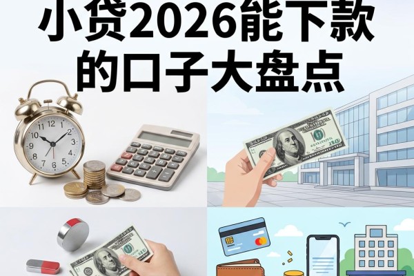 2026必看!小贷2026能下款的口子大盘点,小白也能秒批3000