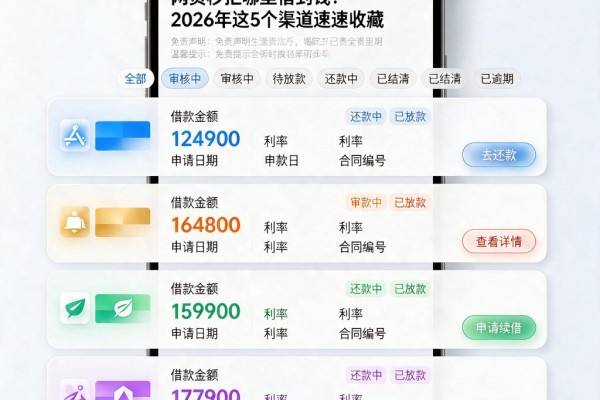网贷秒拒哪里借到钱?2026年这5个渠道速速收藏