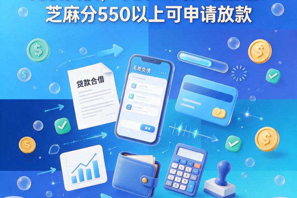 无视负债，不满22周岁也能借！芝麻分550以上可申请放款